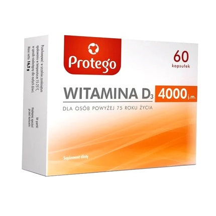Vitamina D3, Salvum, 4000 UI, 60 capsule
