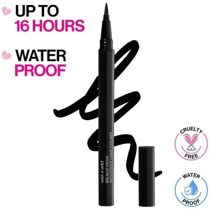 Eyeliner lichid, Wet 'N' Wild, Mega Last, maro, rezistent la apă