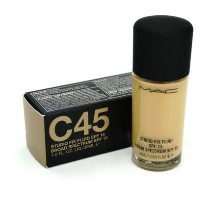 Fond de ten lichid, MAC Cosmetics, Studio Fix Fluid SPF15, C45, 30ml