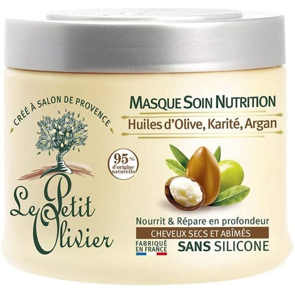 Le Petit Olivier Masca de păr cu uleiuri de măsline, shea și argan, 330ml