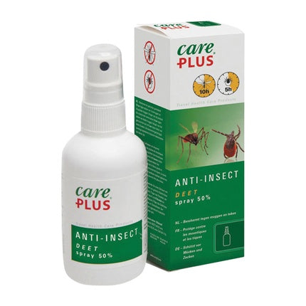 Spray anti-insecte Care Plus DEET 50%, 80g