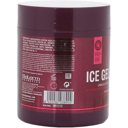 Gel de păr ICE GEL Strong Hold 500ml