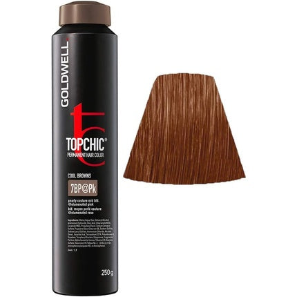 Vopsea de păr Goldwell Topchic 7BP Medium Blonde Pearl Pink 250g