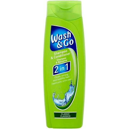 Șampon și balsam 2 în 1 Wash & Go Classic, 200 ml