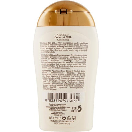 Condiținator OGX Nourishing Coconut Milk, 88.7 ml