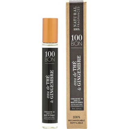 Apă de parfum, 100BON Eau de The & Gingembre, natural 15ml