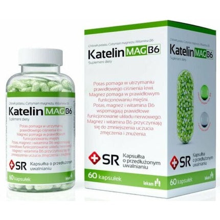 Supliment alimentar Katelin MAG B6, 60 capsule