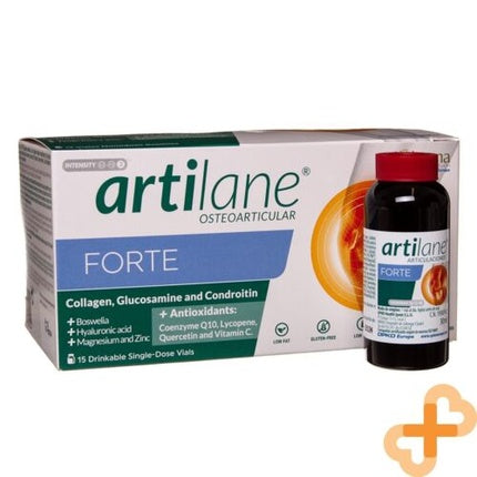 Supliment Lichid, Artilane, Forte, 15 Flacoane 30ml, Negru