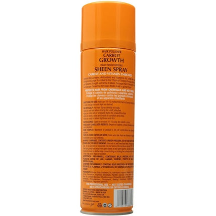 Spray de stilizat pentru păr, Fantasia Carrot Growth Sheen Spray 400g