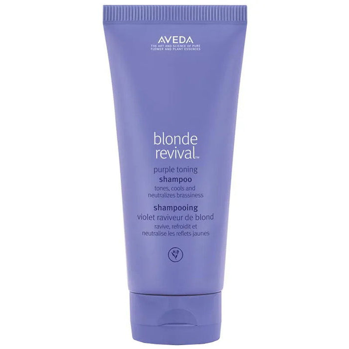 Șampon Aveda Blonde Revival, nuanțator violet, pentru neutralizarea tonurilor arămii, 200 ml
