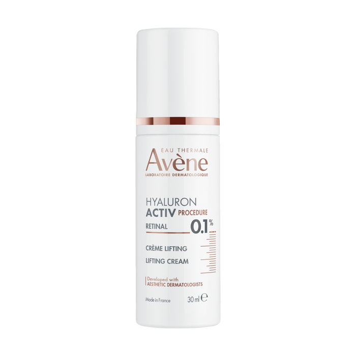 Cremă de față Avene Hyaluron Activ Procedure, cu retinal 0,1%, cu efect de lifting, de seară, 30 ml