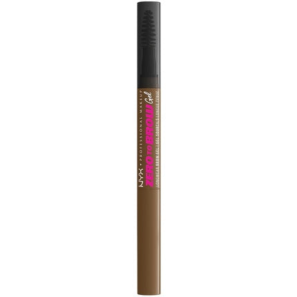 Gel sprâncene lichid NYX Professional Makeup, 1ml, Taupe