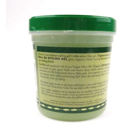 Gel de styling, Africa's Best, Organic Olive Oil, 445ml, verde