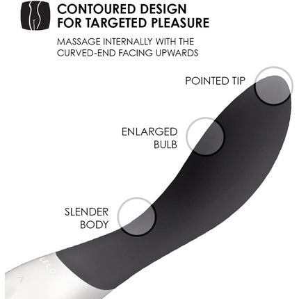 Masajer electric, Lelo Mona Wave, 12 modele, negru