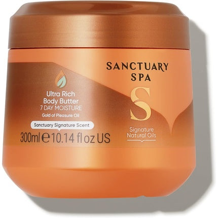 Balsam de corp Sanctuary Spa Ultra Rich cu unt de shea și cacao, 300ml
