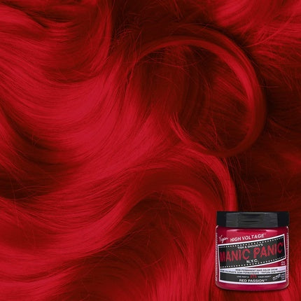 Vopsea păr, Manic Panic, Red Passion, semi-permanentă