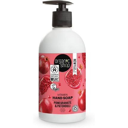 Săpun lichid, Organic Shop, Rodie & Patchouli, 500ml