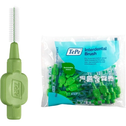 Perie Interdentală TePe Original Green 0.8mm ISO 5 - Pachet de 20