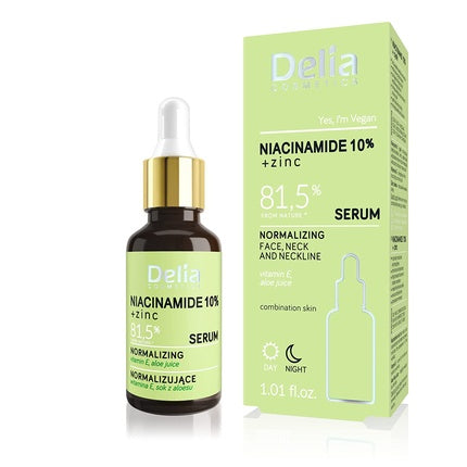 Serum Delia Niacinamide 10% + Zinc, 30ml, Verde