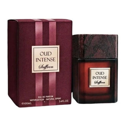 Eau De Parfum Oud Intense Saffron, Fragrance World, 100ml, pentru bărbați