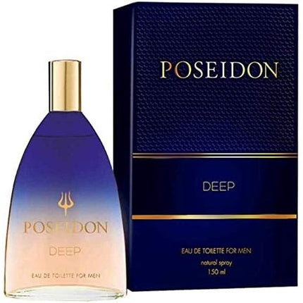 Apă de toaletă, Instituto Español, Poseidon Deep, 150 ml, albastru