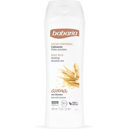 Lapte de corp, Babaria, Avena, 400 ml
