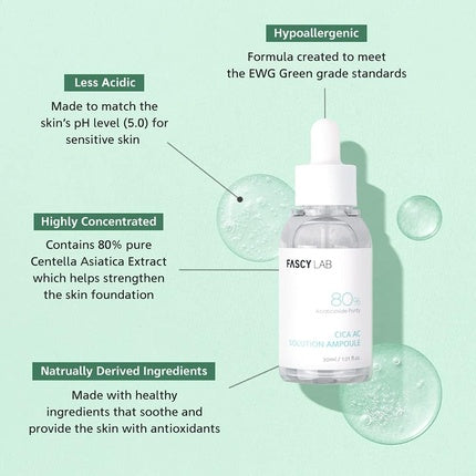 Serum, Fascy, CICA AC, 30 ml