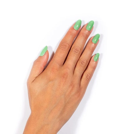 Lac de unghii semipermanent, Me by Mesauda, model Thrill Me, verde