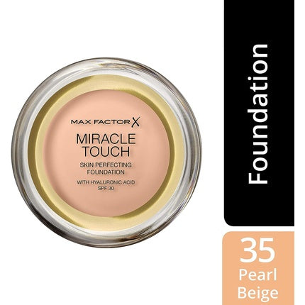 Fond de ten, Max Factor, Miracle Touch, Perlă Bej SPF30 12 ml