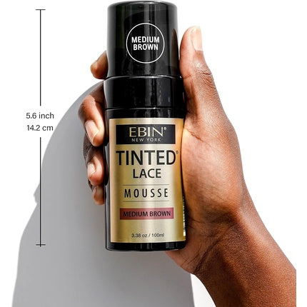Spumă colorantă Ebin New York, Light Warm Brown, 100ml