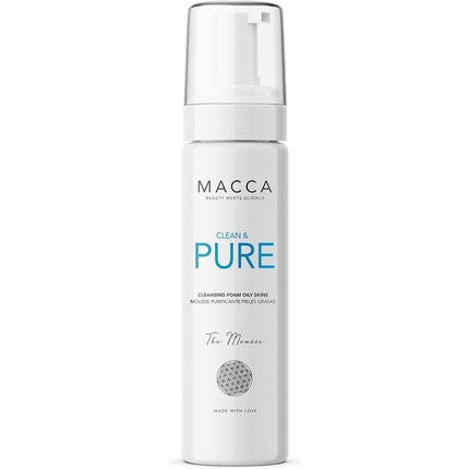 Spumă de curățare, Macca Beauty Meets Science, Clean & Pure, 200ml
