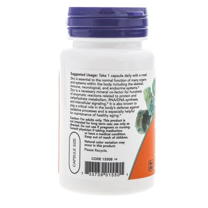 Supliment, Now Foods, Zinc Picolinat, 60 capsule