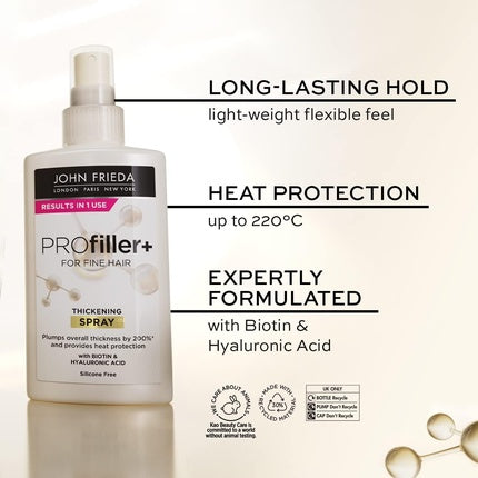Spray pentru păr, John Frieda, Profiller+, 150ml