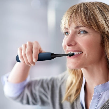 Periuță electrică sonică Philips Sonicare, senzor presiune, albastru bleumarin negru