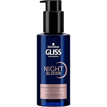 Ser Păr Gliss Night Elixir Antisplit Ends Wonder, 100 ml