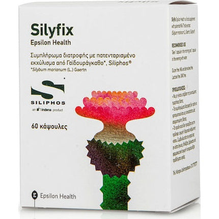 Silyfix - Supliment alimentar Epsilon Health pentru sănătatea ficatului - 60 capsule