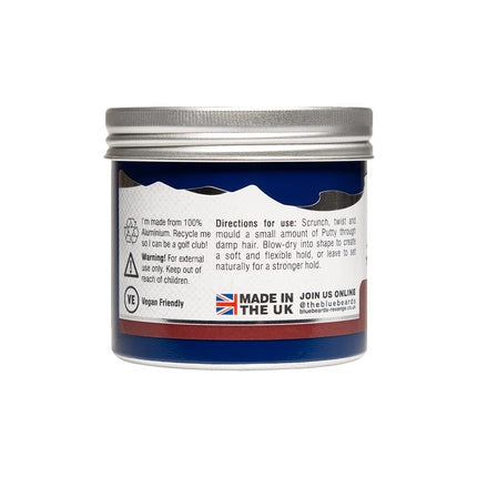 Stilist pentru păr, The Bluebeards Revenge, Putty de modelare vegană, 150ml