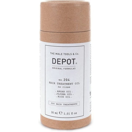 Ulei pentru păr Depot HHAO010, culoare maro naturală, 30 ml