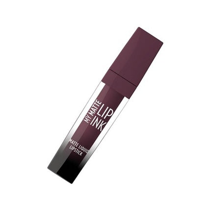 Ruj lichid, Golden Rose, My Matte Lip Ink, culoare 14 Dark Plum