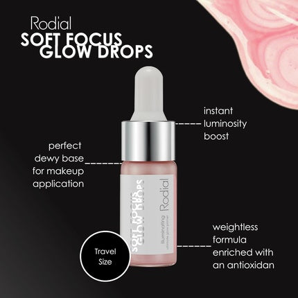 Ser iluminator, Rodial, Soft Focus, roz, 10ml