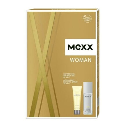 Set cadou, Coty, Mexx Woman, auriu