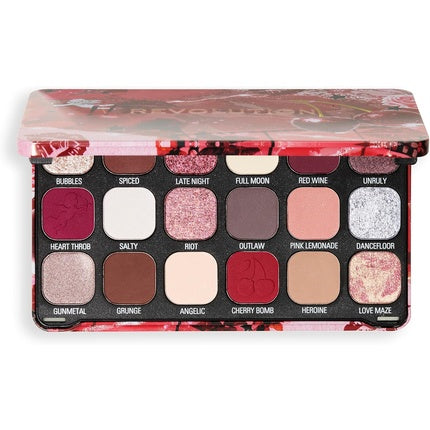 Paletă ochi Revolution Beauty Forever Flawless, 18 nuanțe pigmentate