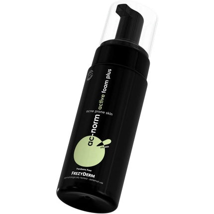 Spumă de curățare, Frezyderm, Ac-Norm Active Foam Plus, negru