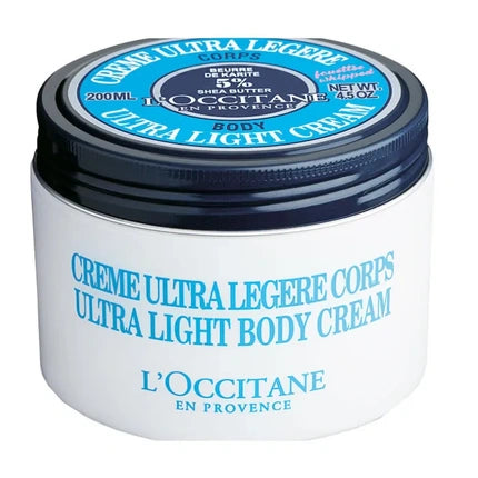Cremă corporală L'Occitane Ultra Light Shea, 200ml