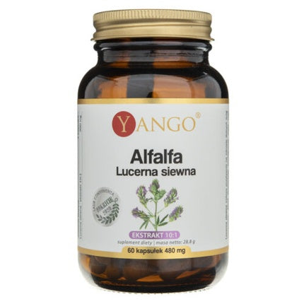 Supliment vitaminic, Yango, Alfalfa, capsule (60 buc.)