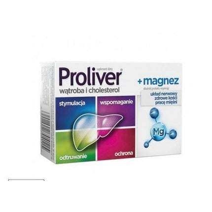 Proliver, Aflofarm, Supliment alimentar cu magneziu, 30 comprimate