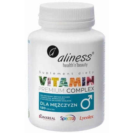 Vitamine, Aliness, Premium Complex, bărbați, 120 tablete