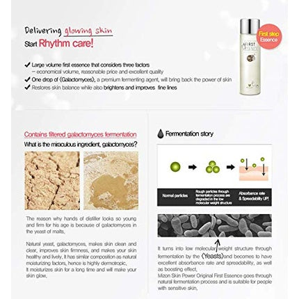 Ser Facial Mizon Skin Power Original First Essence - Antioxidanți și Reparator