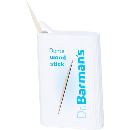 Dr. Barman's Dental Woodsticks, Bambus Natural, 19 g