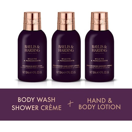 Set Îngrijire Corp, Baylis & Harding, Wild Fig & Pomegranate, Violet